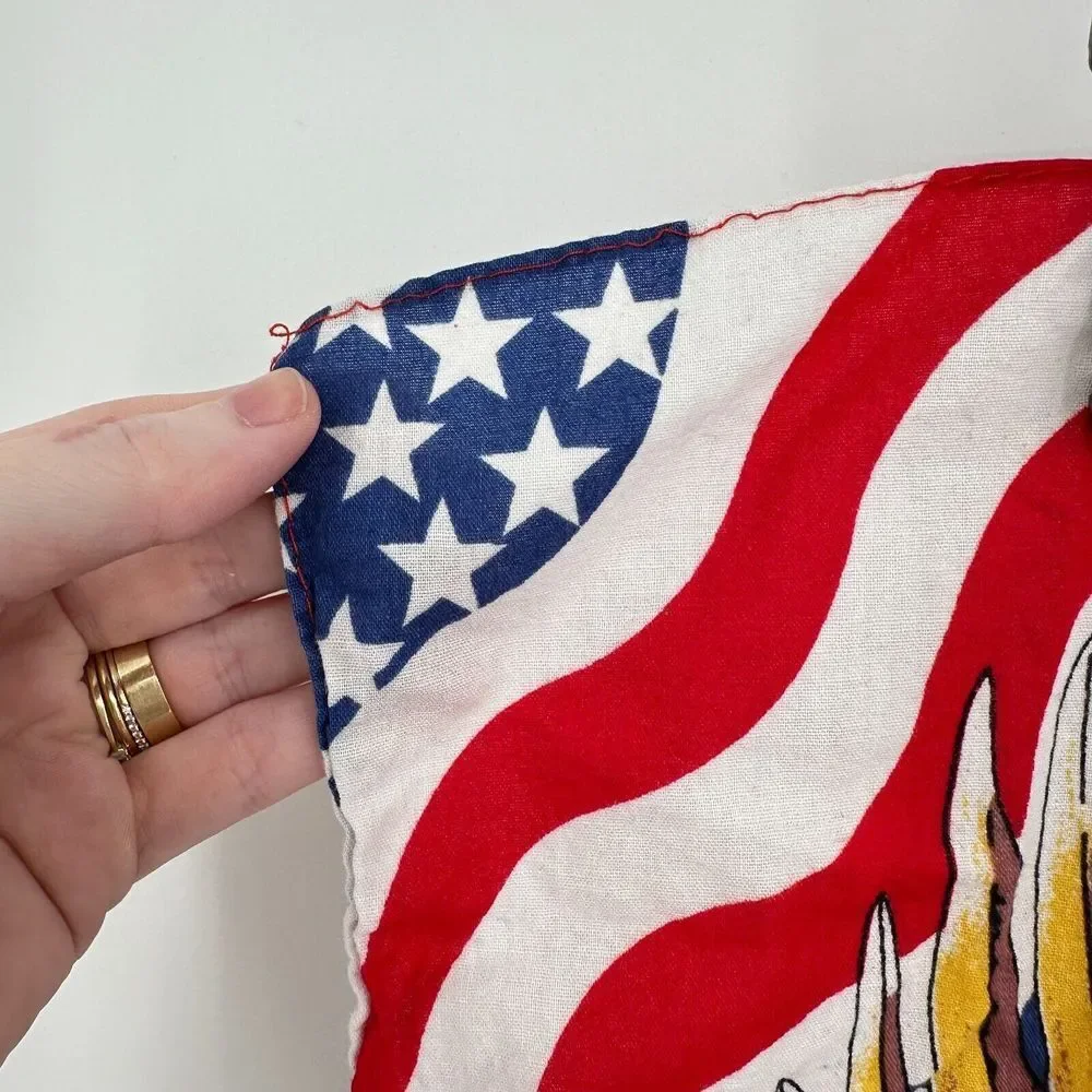 Eagle Red White Blue Bandana Patriotic American‎ Flag Freedom Biker Moto Patriot